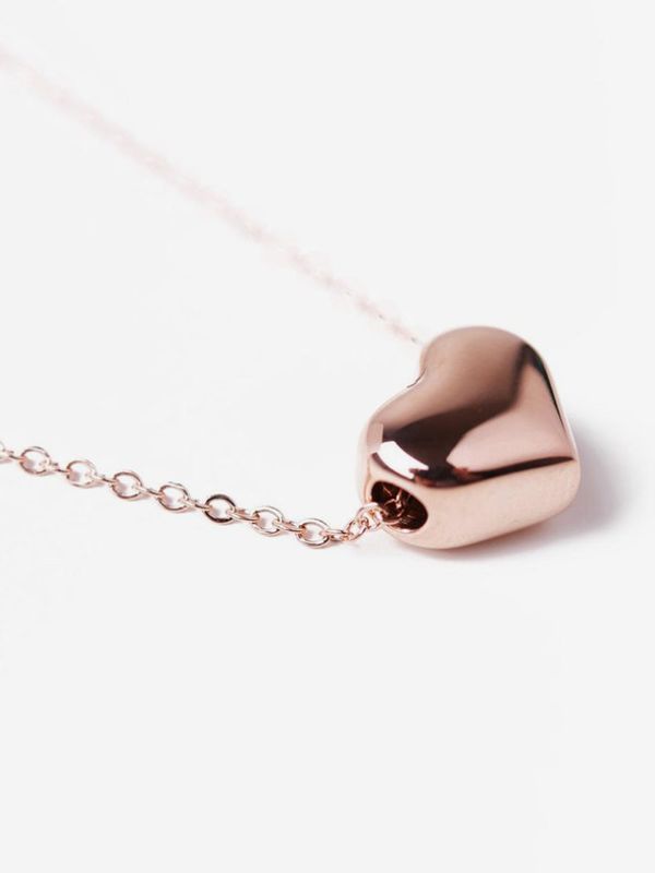 Vuch Vuch Deep Love Rose Gold Ogrlica ružičasta