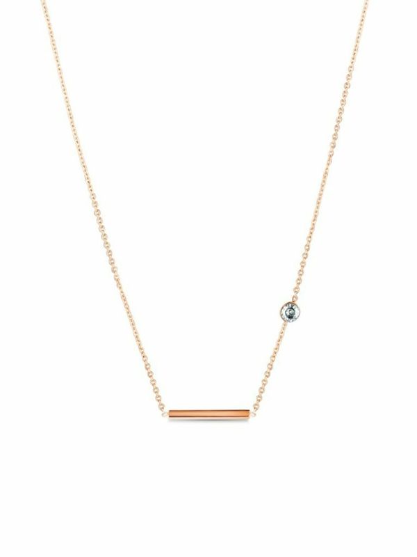Vuch Vuch Ederne Rose Gold Ogrlica zlatna