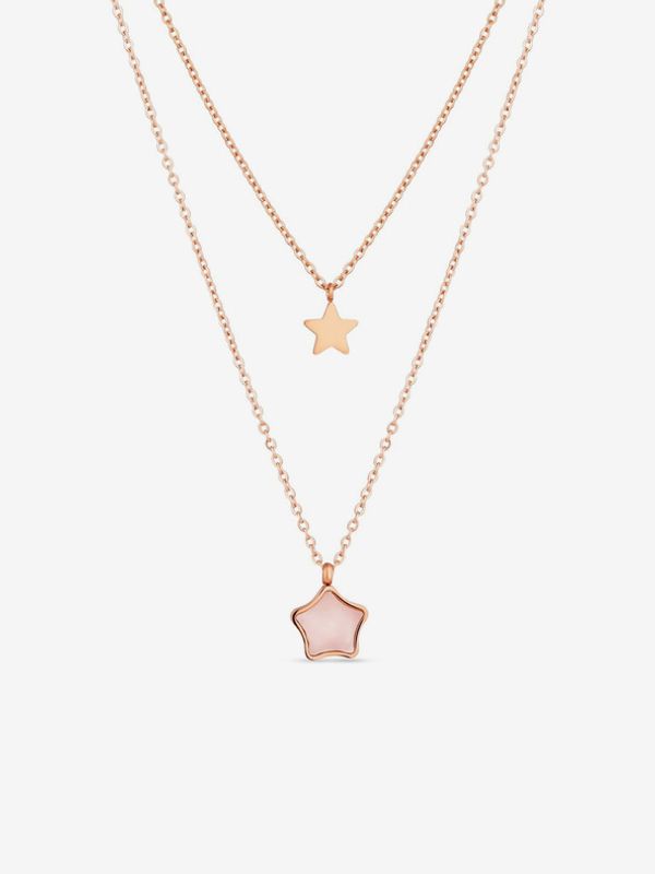 Vuch Vuch Moore Rose Gold Naušnice ružičasta