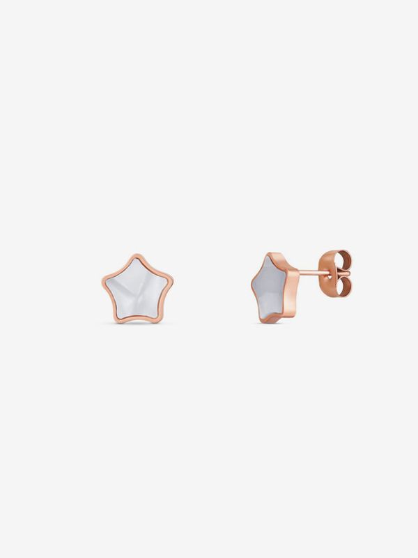 Vuch Vuch Moore Rose Gold Naušnice ružičasta