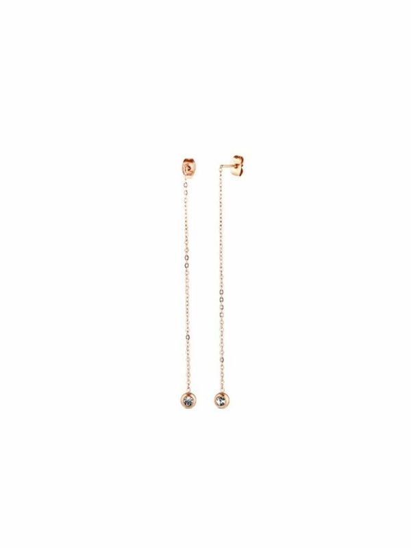 Vuch Vuch Saria Rose Gold Naušnice ružičasta