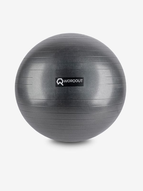 Worqout Worqout 65cm Lopta za gimnastiku crna