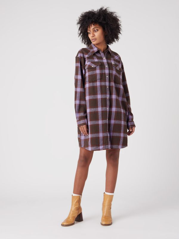 Wrangler Wrangler Haljina smeđa