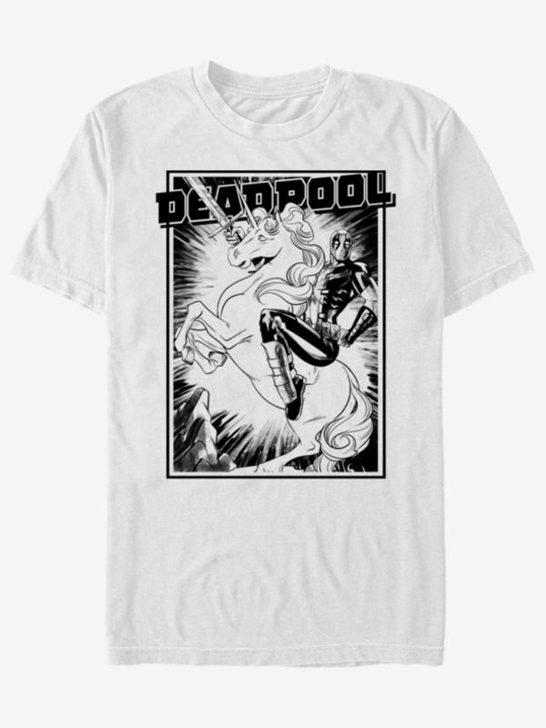 ZOOT.Fan ZOOT.Fan Deadpool Fantasy Marvel Majica bijela