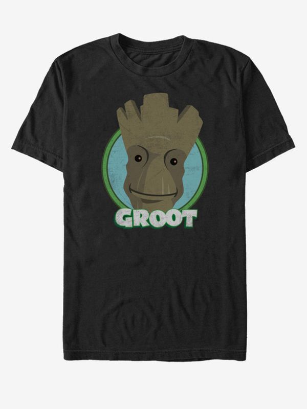 ZOOT.Fan ZOOT.Fan Groot Strážci Galaxie Marvel Majica crna