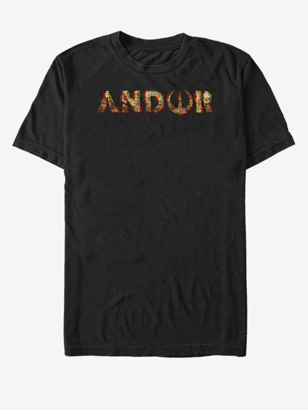 ZOOT.Fan ZOOT.Fan Logo Star Wars: Andor Majica crna