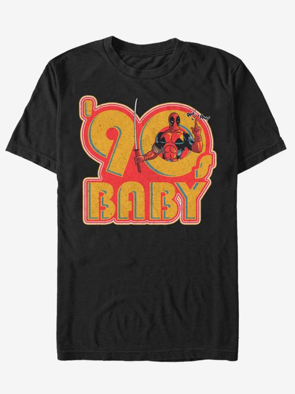 ZOOT.Fan ZOOT.Fan Marvel 90's Baby Majica crna