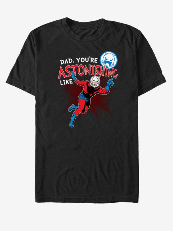 ZOOT.Fan ZOOT.Fan Marvel Astonishing Like Dad Majica crna