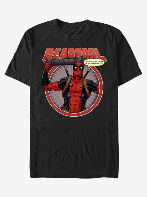 ZOOT.Fan ZOOT.Fan Marvel Deadpool Chump Majica crna
