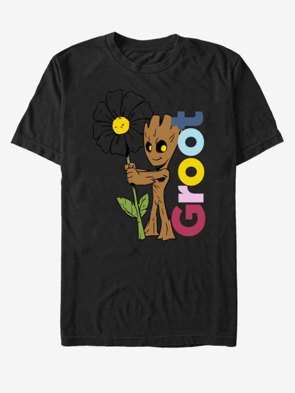 ZOOT.Fan ZOOT.Fan Marvel Groot Strážci Galaxie Majica crna