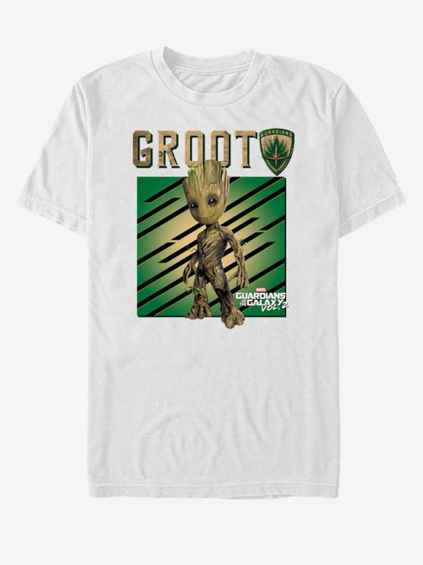ZOOT.Fan ZOOT.Fan Marvel Groot Strážci Galaxie vol. 2 Majica bijela