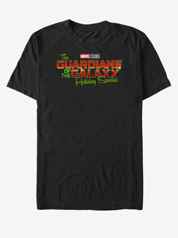 ZOOT.Fan ZOOT.Fan Marvel Holiday special Strážci Galaxie Majica crna