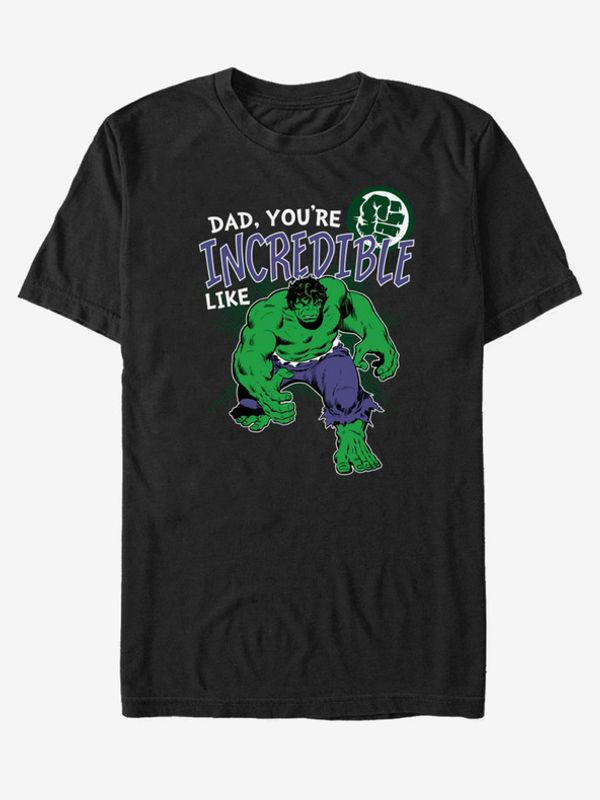 ZOOT.Fan ZOOT.Fan Marvel Incredible Like Dad Majica crna