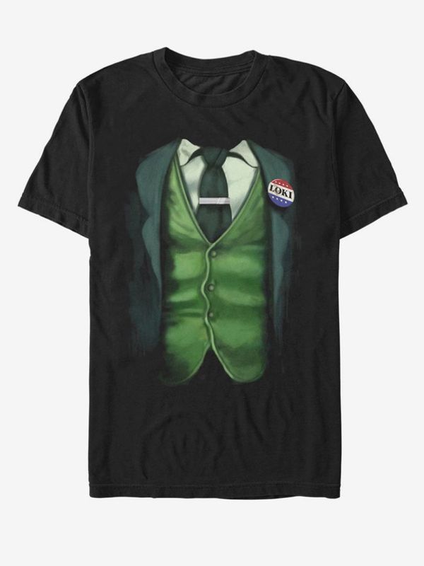 ZOOT.Fan ZOOT.Fan Marvel Loki Costume Majica crna