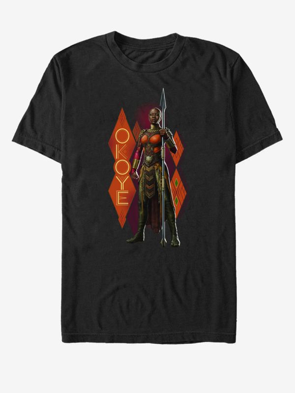 ZOOT.Fan ZOOT.Fan Marvel Okoye Black Panther: Wakanda nechť žije Majica crna