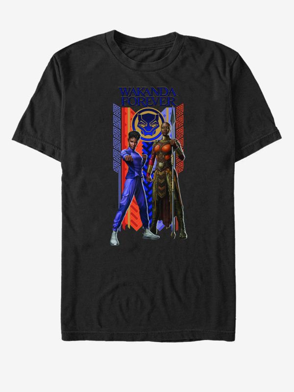 ZOOT.Fan ZOOT.Fan Marvel Shuri & Okoye Black Panther: Wakanda Forever Majica crna
