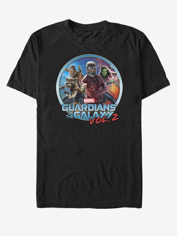 ZOOT.Fan ZOOT.Fan Marvel Strážci Galaxie vol. 2 Majica crna
