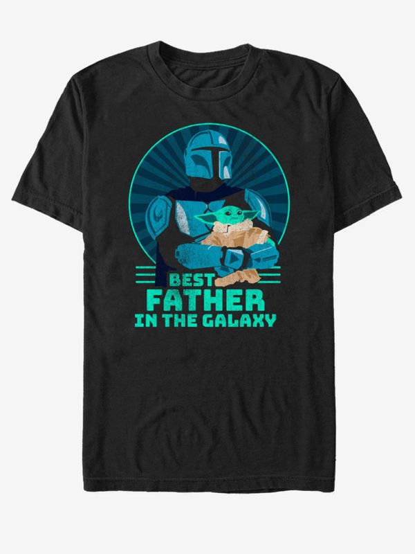 ZOOT.Fan ZOOT.Fan Star Wars Best Father Majica crna