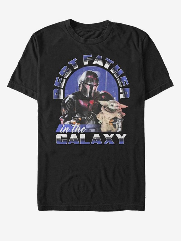 ZOOT.Fan ZOOT.Fan Star Wars Best Father to Child Majica crna