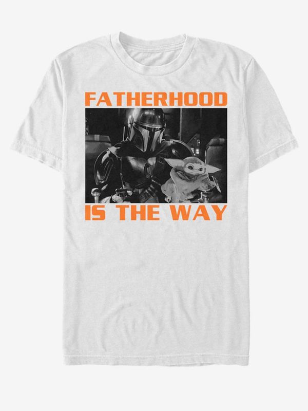 ZOOT.Fan ZOOT.Fan Star Wars Fatherhood Majica bijela