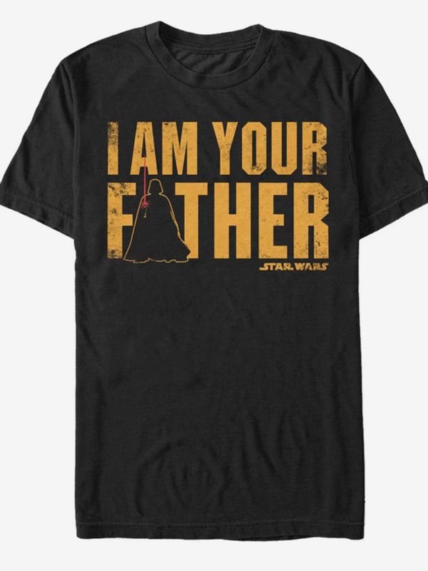 ZOOT.Fan ZOOT.Fan Star Wars Fathers Day Majica crna