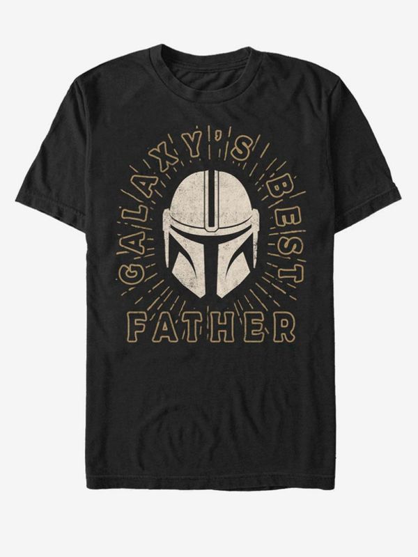 ZOOT.Fan ZOOT.Fan Star Wars Mando Dad Helmet Majica crna