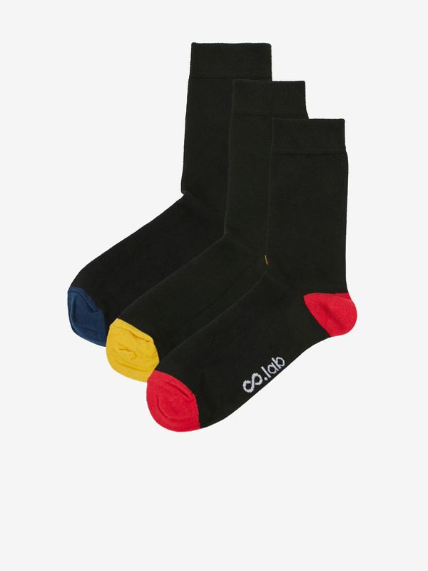 ZOOT.lab ZOOT.lab 3-pack Čarape crna